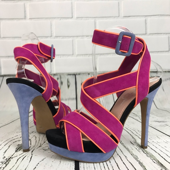 Jessica Simpson Shoes - Jessica Simpson Strappy Heel Platform Sandal sz 7